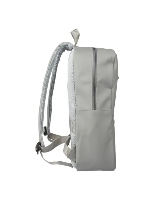 Sac à dos écologique porte-ordinateur 15'' en PU Felicia Matières : bambou marquage laser ultra précis