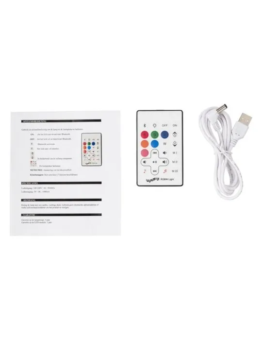 Enceinte double sans fil lumineuse