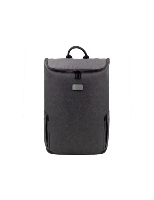 Sac à dos publicitaire écologique porte-ordinateur 15'' en PU Marco Polo Matières : PET recyclé Couleurs : transparent