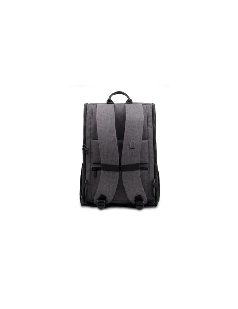 Sac à dos publicitaire écologique porte-ordinateur 15'' en PU Marco Polo Matières : PET recyclé Couleurs : transparent personnal