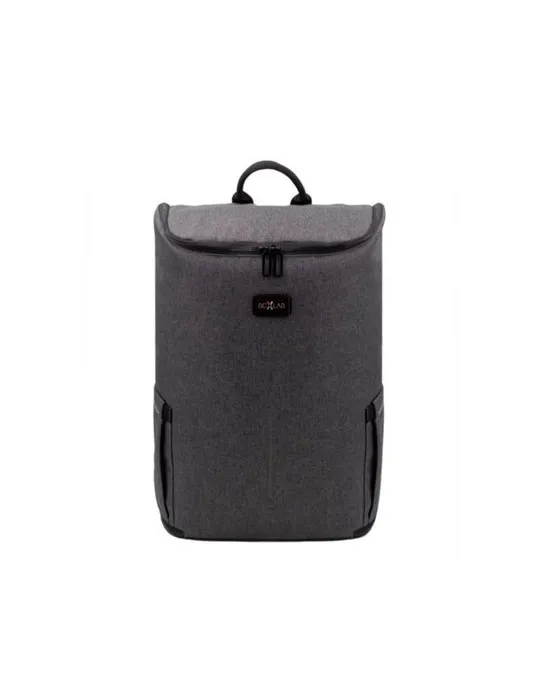 Sac à dos publicitaire écologique porte-ordinateur 15'' en PU Marco Polo Matières : PET recyclé Couleurs : transparent cadeau en