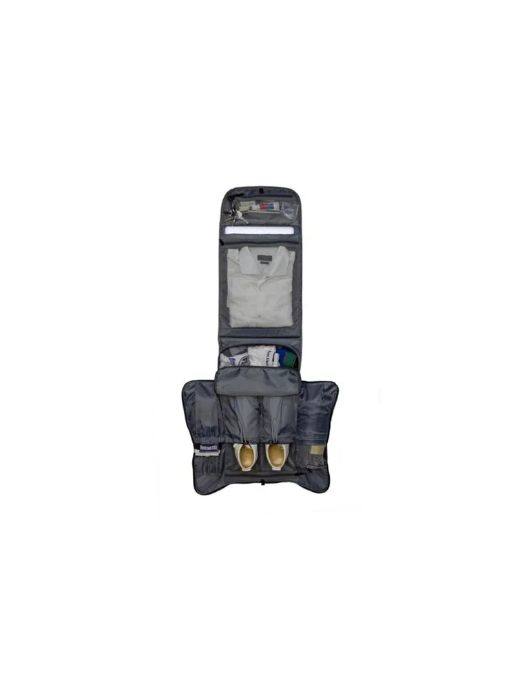 Sac à dos publicitaire écologique porte-ordinateur 15'' en PU Marco Polo Matières : PET recyclé Couleurs : transparent impressio