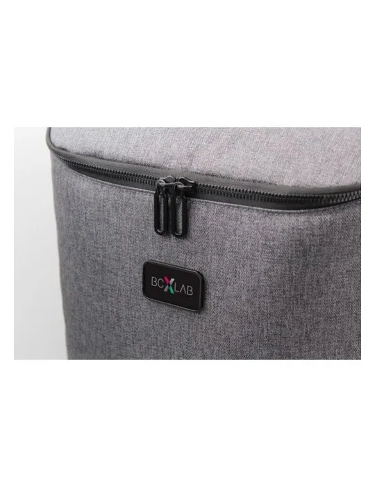 Sac à dos publicitaire écologique porte-ordinateur 15'' en PU Marco Polo Matières : PET recyclé Couleurs : transparent personnal