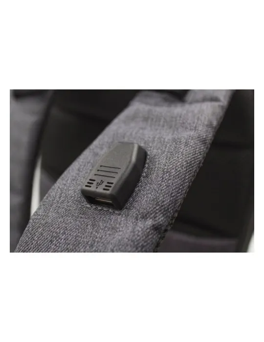 Sac à dos publicitaire écologique porte-ordinateur 15'' en PU Marco Polo Matières : PET recyclé Couleurs : transparent goodies e