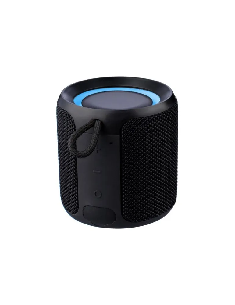 Enceinte sans fil écologique d'extérieur en ABS recyclé - Lloyd Matières : PET recyclé Couleurs : rouge goodies publicitaire évé