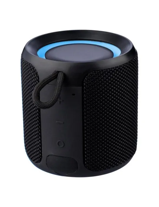 Enceinte sans fil écologique d'extérieur en ABS recyclé - Lloyd Matières : PET recyclé Couleurs : rouge goodies publicitaire évé