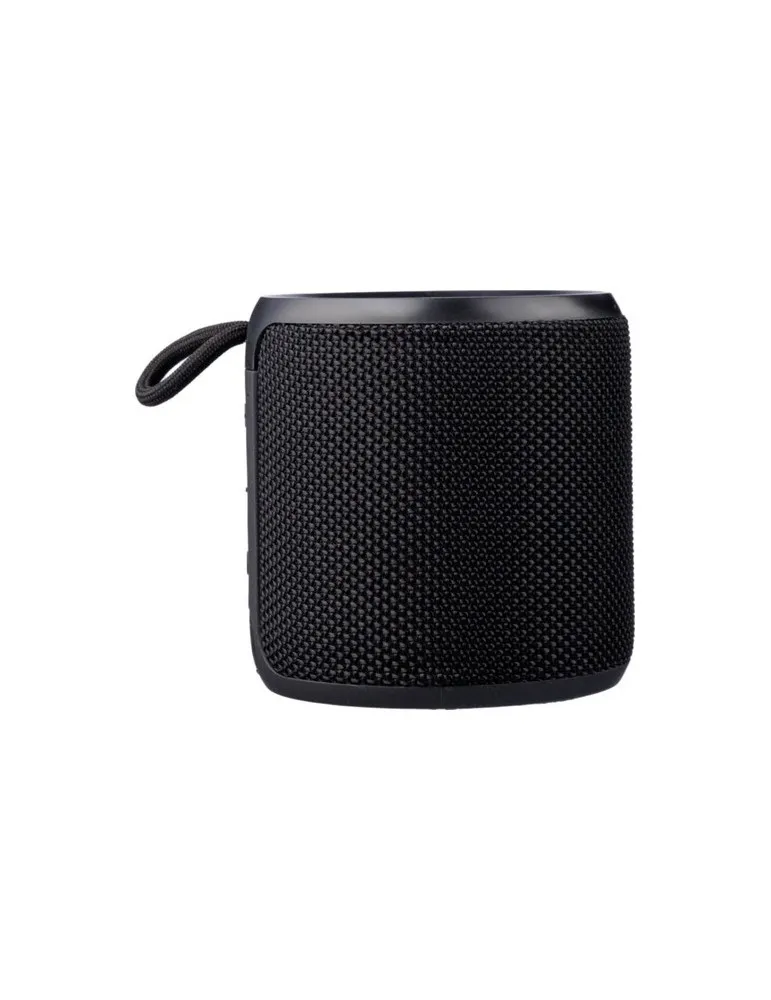 Enceinte sans fil écologique d'extérieur en ABS recyclé - Lloyd Matières : PET recyclé Couleurs : rouge cadeau collaborateur pre