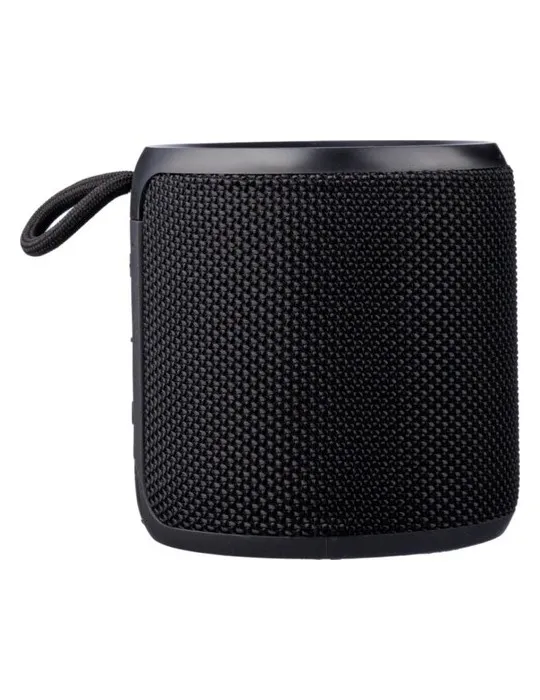 Enceinte sans fil écologique d'extérieur en ABS recyclé - Lloyd Matières : PET recyclé Couleurs : rouge cadeau collaborateur pre