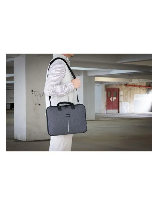 Sac à dos écologique pour ordinateur portable de 16'' - Brandcharger Spectre 2 Matières : bambou impression haute définition