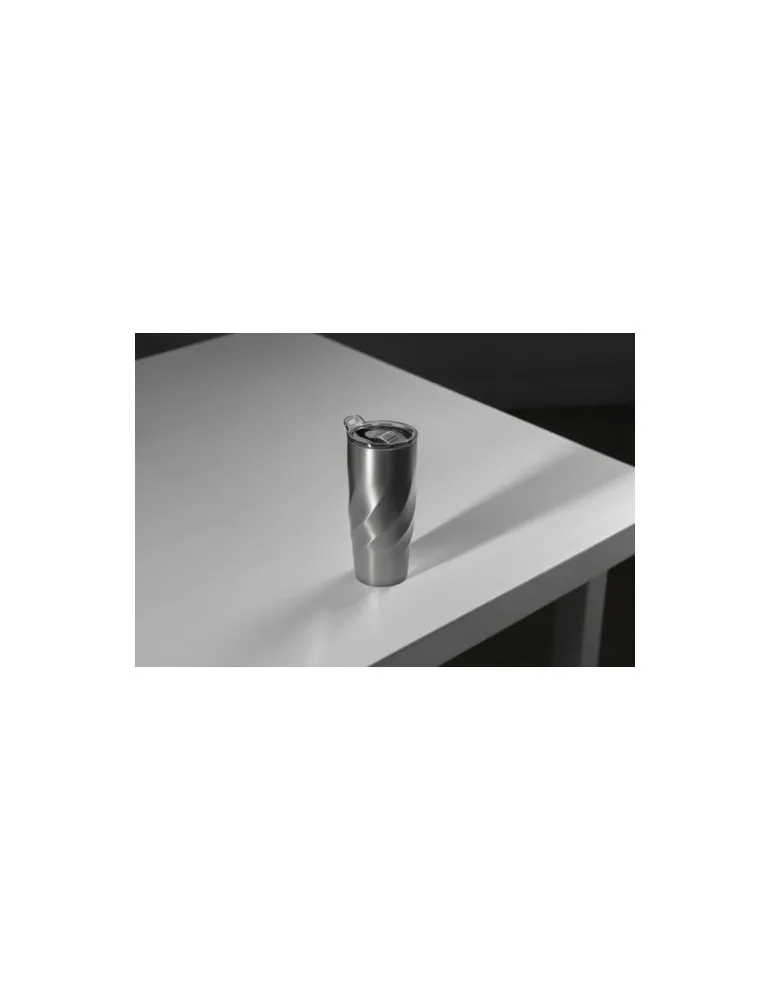 Mug nomade pliable écologique en acier inoxydable Calix XL Brandcharger Couleurs : rouge livraison express 24h 48h