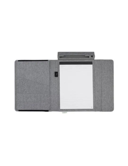 Sac shopping écologique en denim 280 g/m2 Gretchen Couleurs : blanc cadeau entreprise pas cher