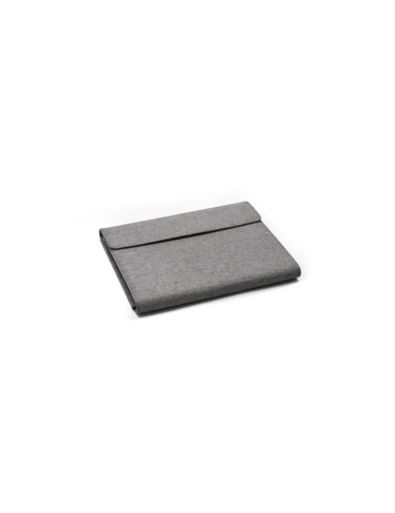 Sac shopping écologique en denim 280 g/m2 Gretchen Couleurs : blanc goodies publicitaire événementiel