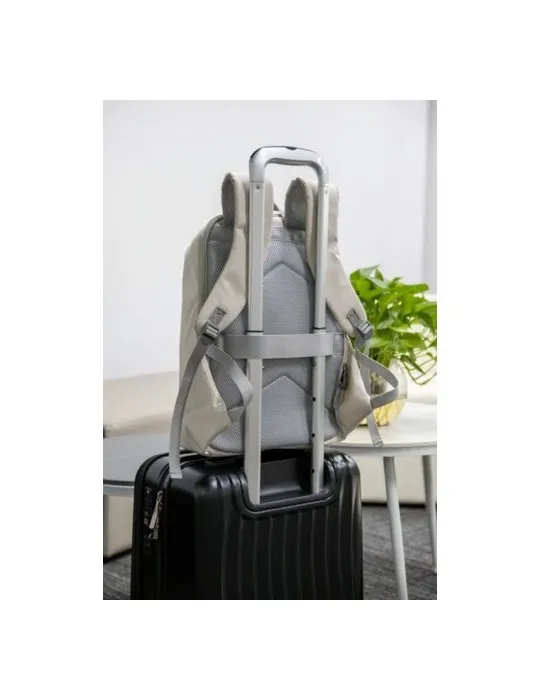 Sac à dos mini écologique Brandcharger Phantom Matières : polyester Couleurs : noir goodies publicitaire durable