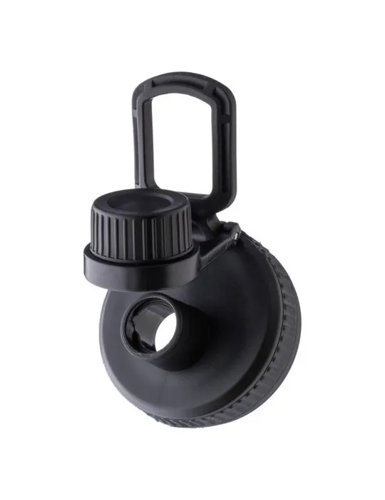 Gourde isotherme écologique en acier inoxydable de 1 000 ml Nathaniel Matières : polyester Couleurs : rouge marquage laser ultra