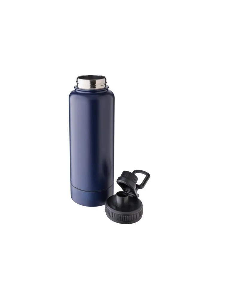 Gourde isotherme écologique en acier inoxydable de 1 000 ml Nathaniel Matières : polyester Couleurs : fuchsia livraison express 