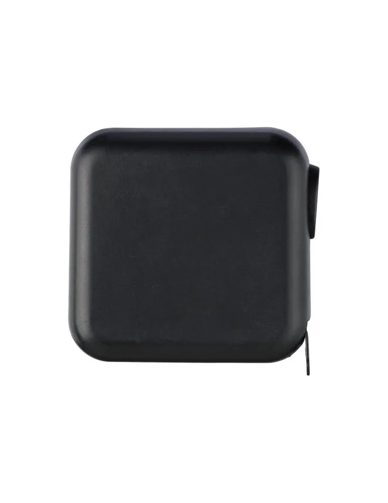 Mètre-ruban ABS écologique de 5 m - Donald Matières : acier inoxydable Couleurs : rose personnalisable avec votre logo