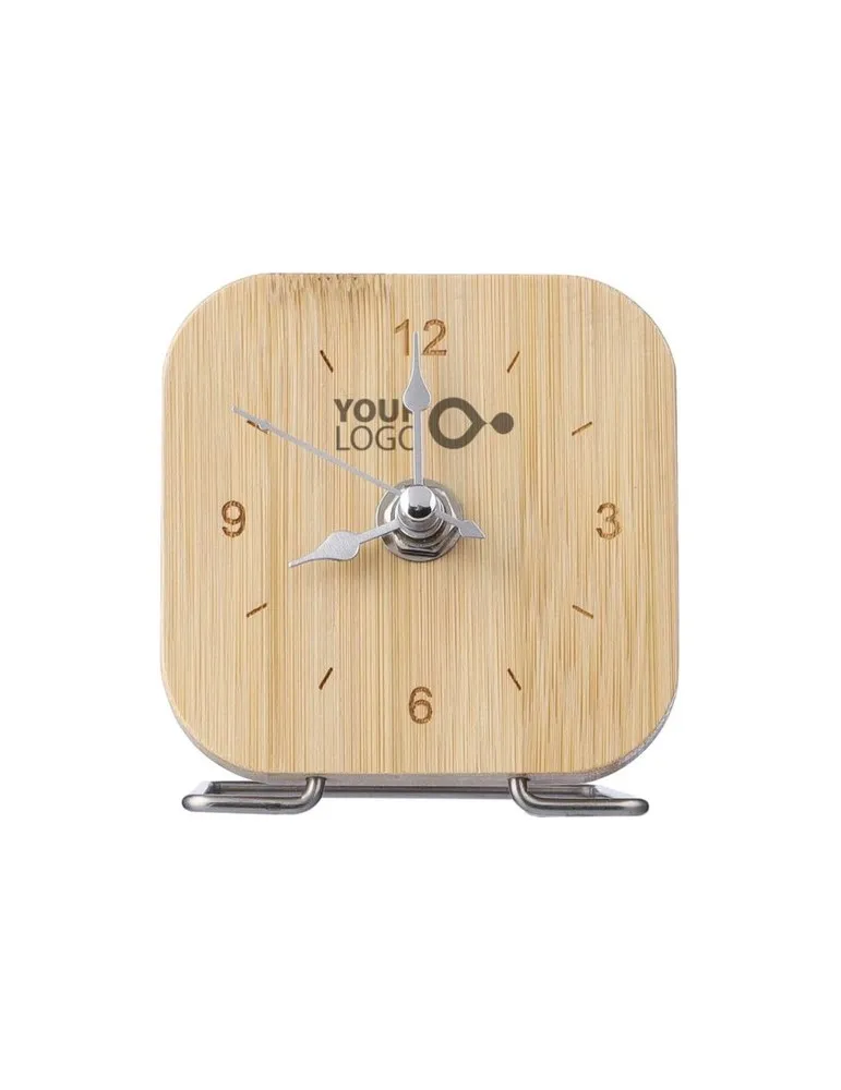 Horloge de bureau en bambou Jenny