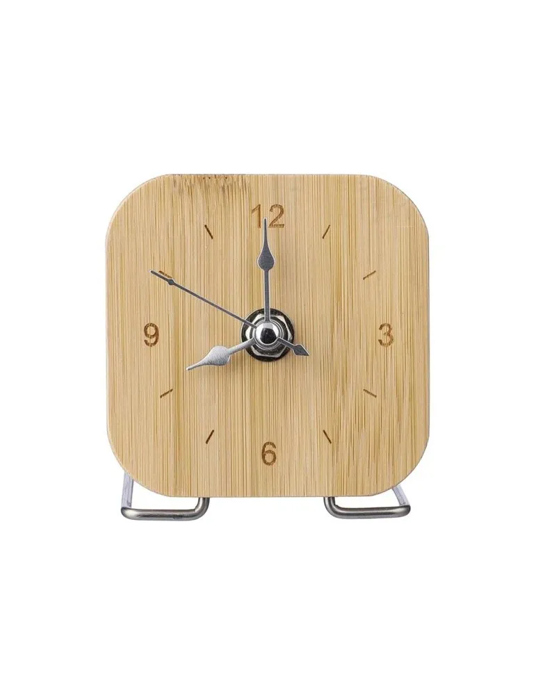Horloge de bureau en bambou Jenny
