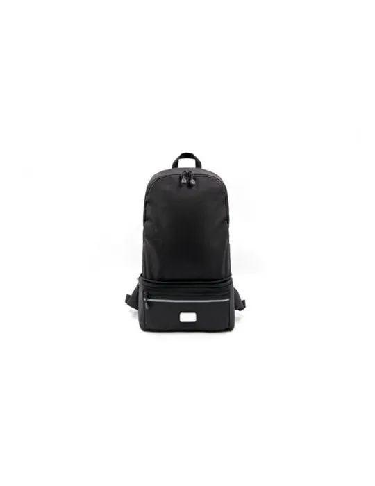 Sac convertible publicitaire Combo Brandcharger, 3 en 1 avec utilisation bureau et transport. Horloge de bureau écologique en ba