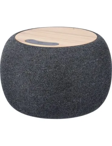 Enceinte sans fil écologique en bambou et ABS recyclé - Lyle Matières : paille Couleurs : noir Pointure : 36/38