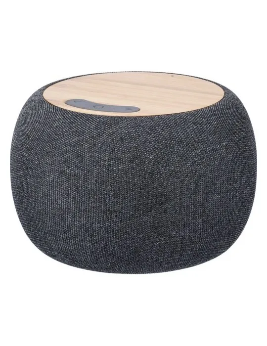 Enceinte sans fil écologique en bambou et ABS recyclé - Lyle Matières : paille Couleurs : noir Pointure : 36/38