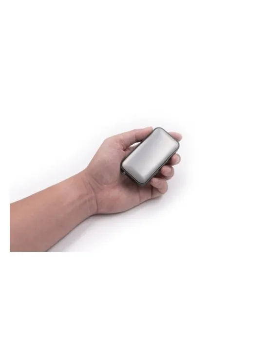 Enceinte sans fil publicitaire Nano de Brandcharger Matières : paille Couleurs : bleu marine Pointure : 36/38 livraison express 