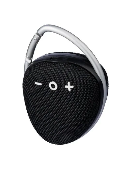 Enceinte sans fil d'extérieur écologique en ABS Madison Matières : métal Couleurs : argenté personnalisable avec votre logo