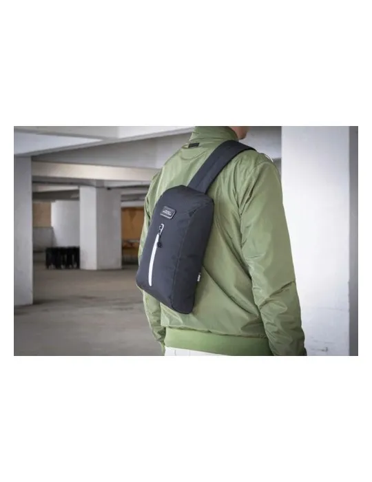 Sac à dos publicitaire Sling de Brandcharger Matières : polyester Couleurs : naturel impression haute définition