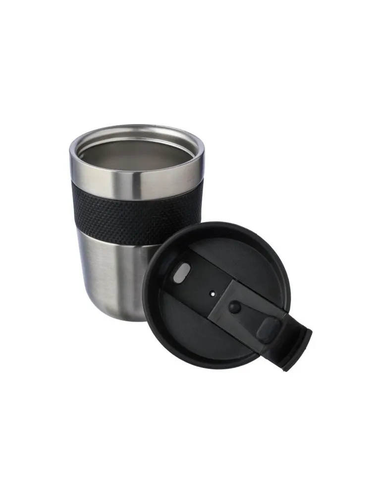 Mug isotherme écologique en acier inoxydable recyclé - Keith cadeau collaborateur premium