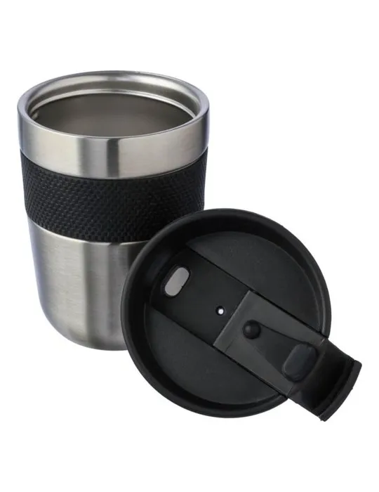 Mug isotherme écologique en acier inoxydable recyclé - Keith cadeau collaborateur premium