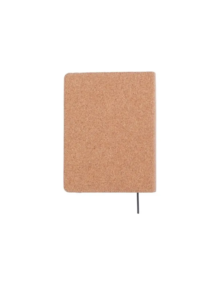 Conférencier publicitaire A5 en liège Franklin Matières : bambou Couleurs : blanc personnalisable avec votre logo