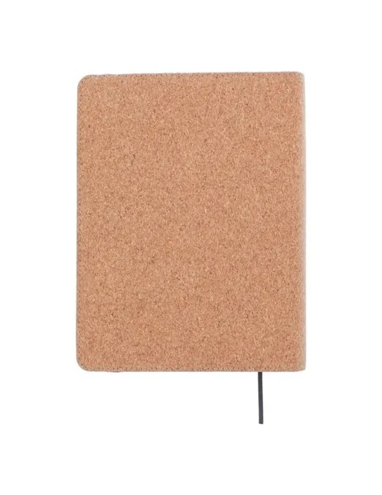 Conférencier publicitaire A5 en liège Franklin Matières : bambou Couleurs : blanc goodies publicitaire événementiel