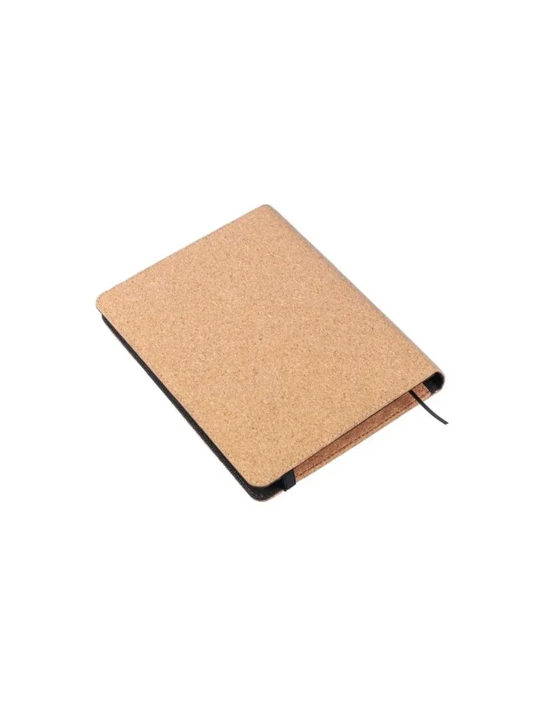 Conférencier publicitaire A5 en liège Franklin Matières : bambou Couleurs : blanc livraison express 24h 48h