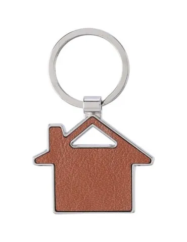 Porte-clé publicitaire en cuir recyclé Jim Matières : liège