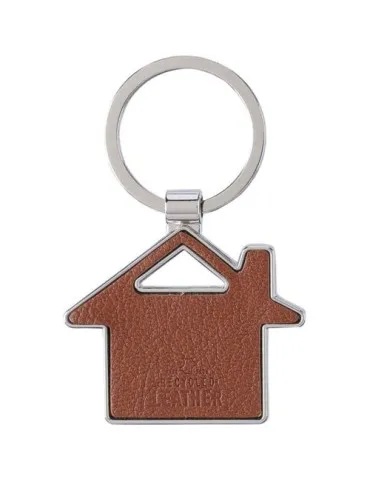 Porte-clé publicitaire en cuir recyclé Jim Matières : liège 2