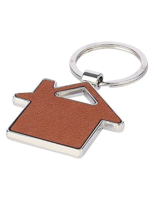 Porte-clé publicitaire en cuir recyclé Jim Matières : liège livraison express 24h 48h