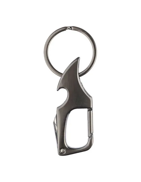 Porte-clés mousqueton en métal personnalisé Bella Matières : polypropylène (PP) Couleurs : jaune