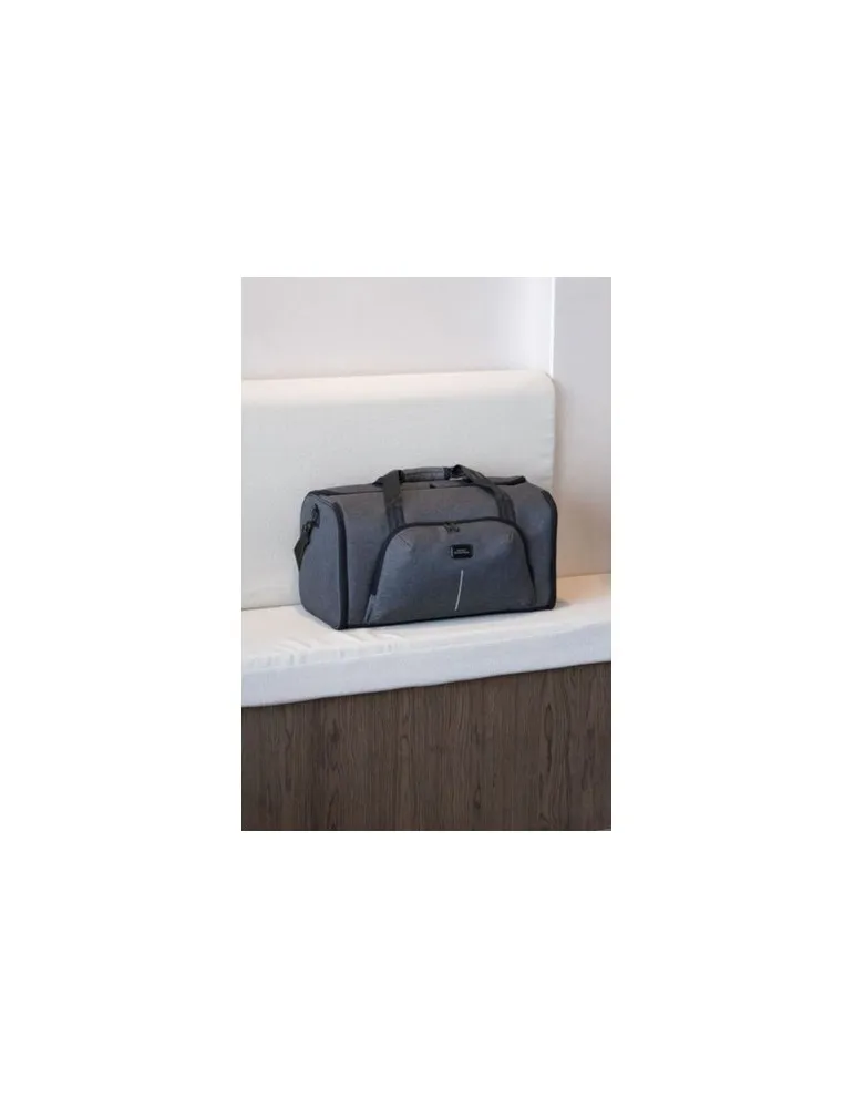 Sac de voyage publicitaire personnalisé Voyager Brandcharger Matières : polypropylène (PP) Couleurs : rouge objet promotionnel é