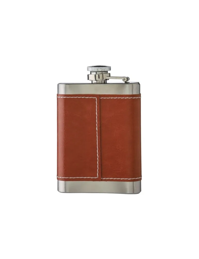 Flasque en acier inoxydable et PU de 100 ml Cedric