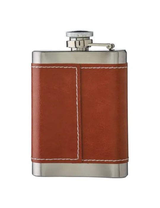 Flasque en acier inoxydable et PU de 100 ml Cedric