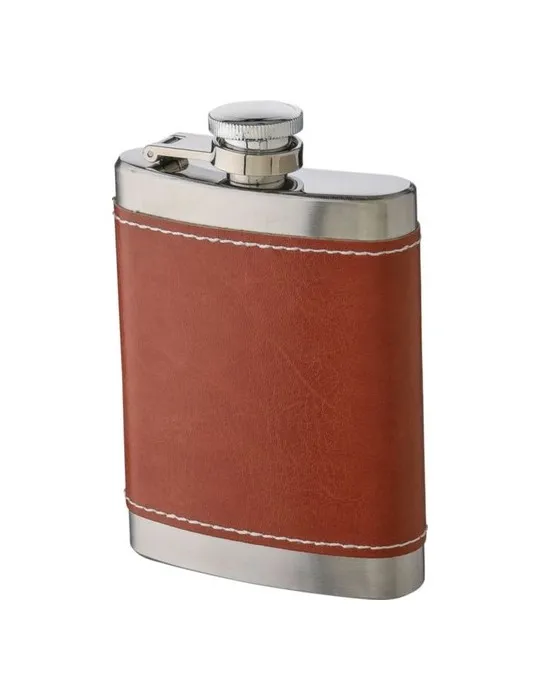 Flasque en acier inoxydable et PU de 100 ml Cedric