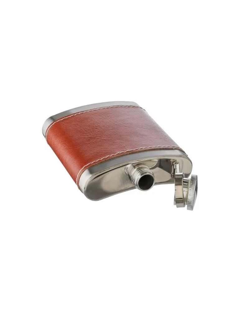 Flasque en acier inoxydable et PU de 100 ml Cedric