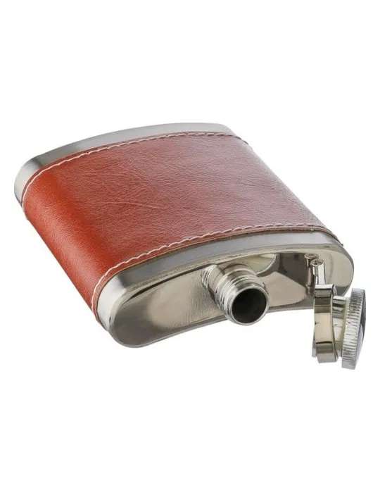 Flasque en acier inoxydable et PU de 100 ml Cedric