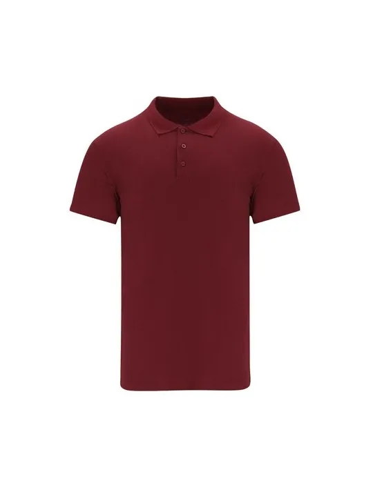 Polo adulte personnalisable couleur Chaplin Matières : polyester Taille textile : M Couleurs : noir marquage couleur éclatante