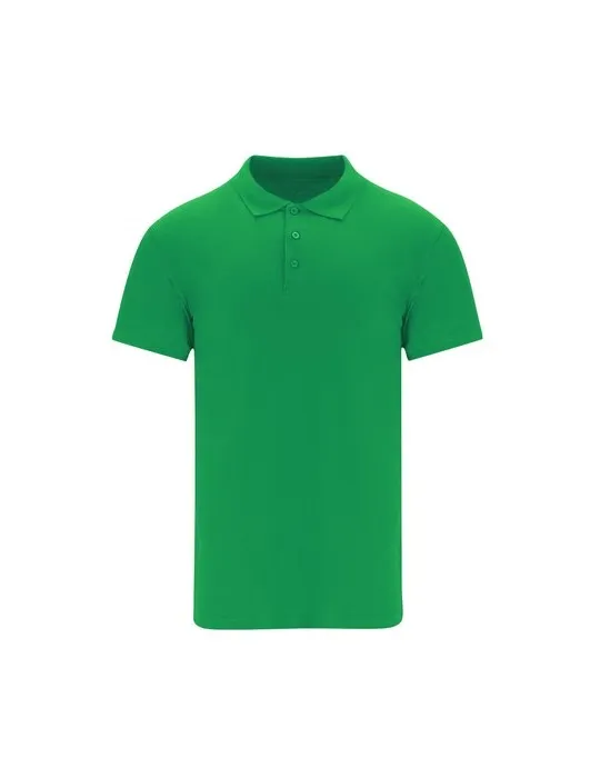 Polo adulte personnalisable couleur Chaplin Matières : coton organique Taille textile : L Couleurs : naturel personnalisable ave