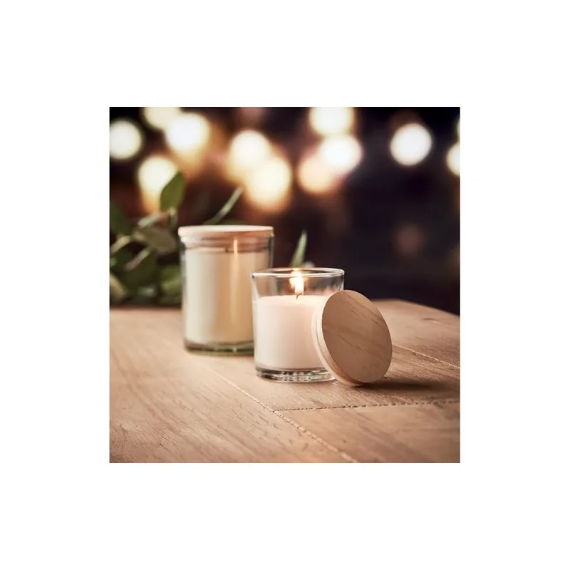 Bougie parfumée écologique à la vanille - ANCIENT Matières : polyéthylène (PE) Taille textile : L Couleurs : bleu piscine livrai