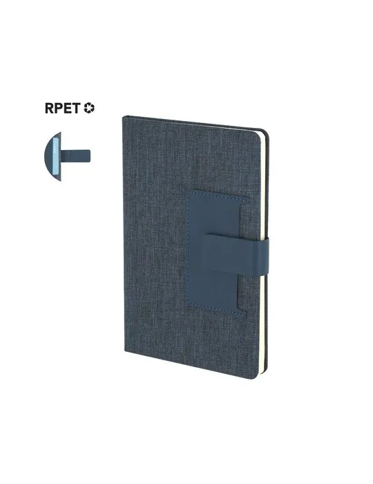 Bloc Notes Publicitaire Écologique Flitfud Matières : polyester Couleurs : multicolore marquage laser ultra précis