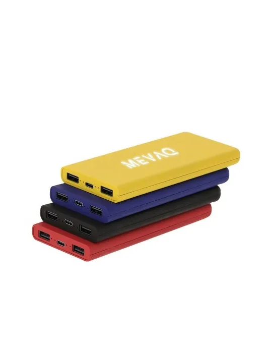 Power Bank Publicitaire Écologique Caplan Couleurs : bleu Matières : polyester recyclé marquage couleur éclatante