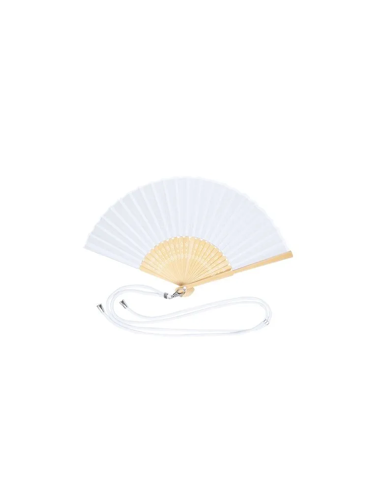 Éventail personnalisable pas cher Yanex Matières : cellulose Couleurs : gris