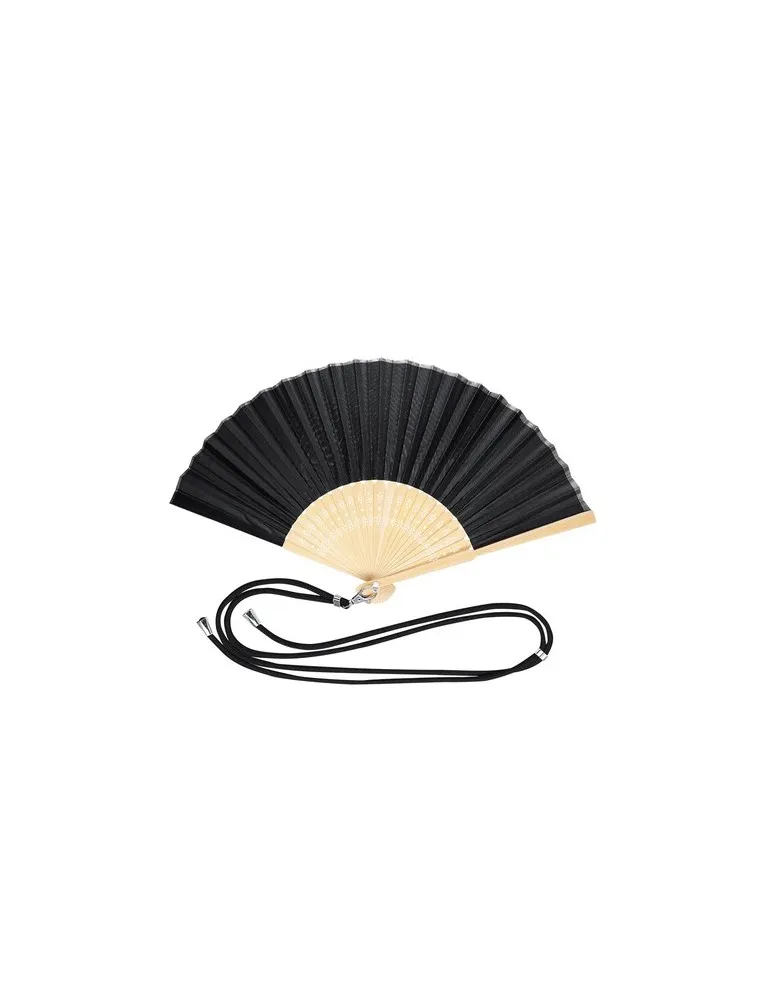 Éventail personnalisable pas cher Yanex Matières : cellulose Couleurs : vert pomme goodies publicitaire événementiel